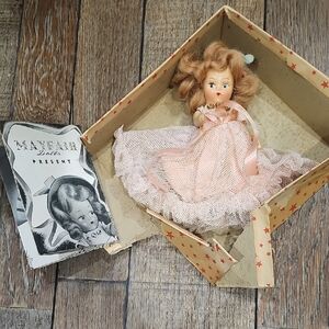 Vintage 1940s Minature Birthstone Doll Mayfair Diamond Alicia